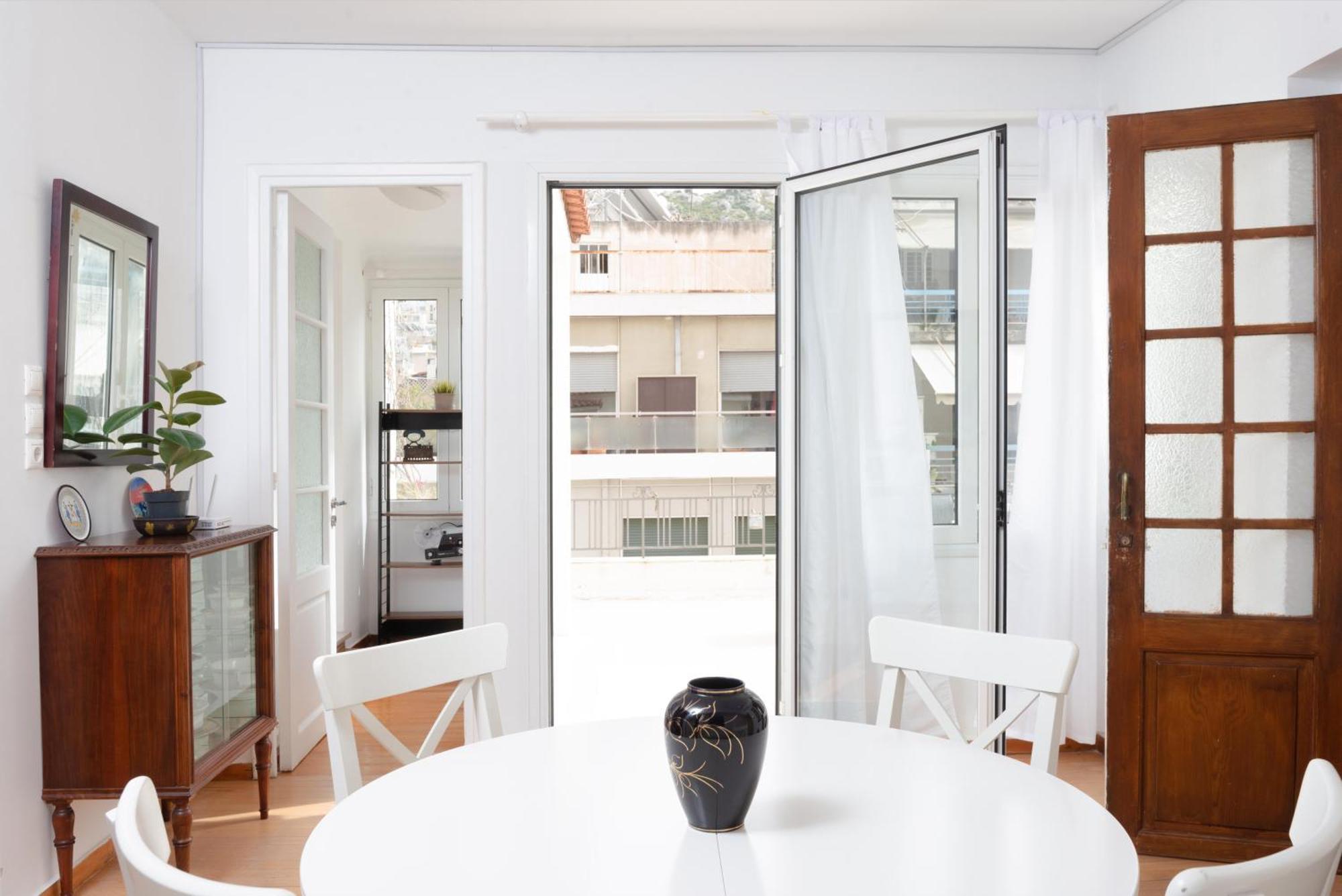 Apartament Zen Penthouse In Exarchia Ateny Zewnętrze zdjęcie